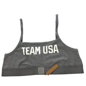 SKIMS Soft Lounge Bralette‎ Team USA Heather Gray 3X